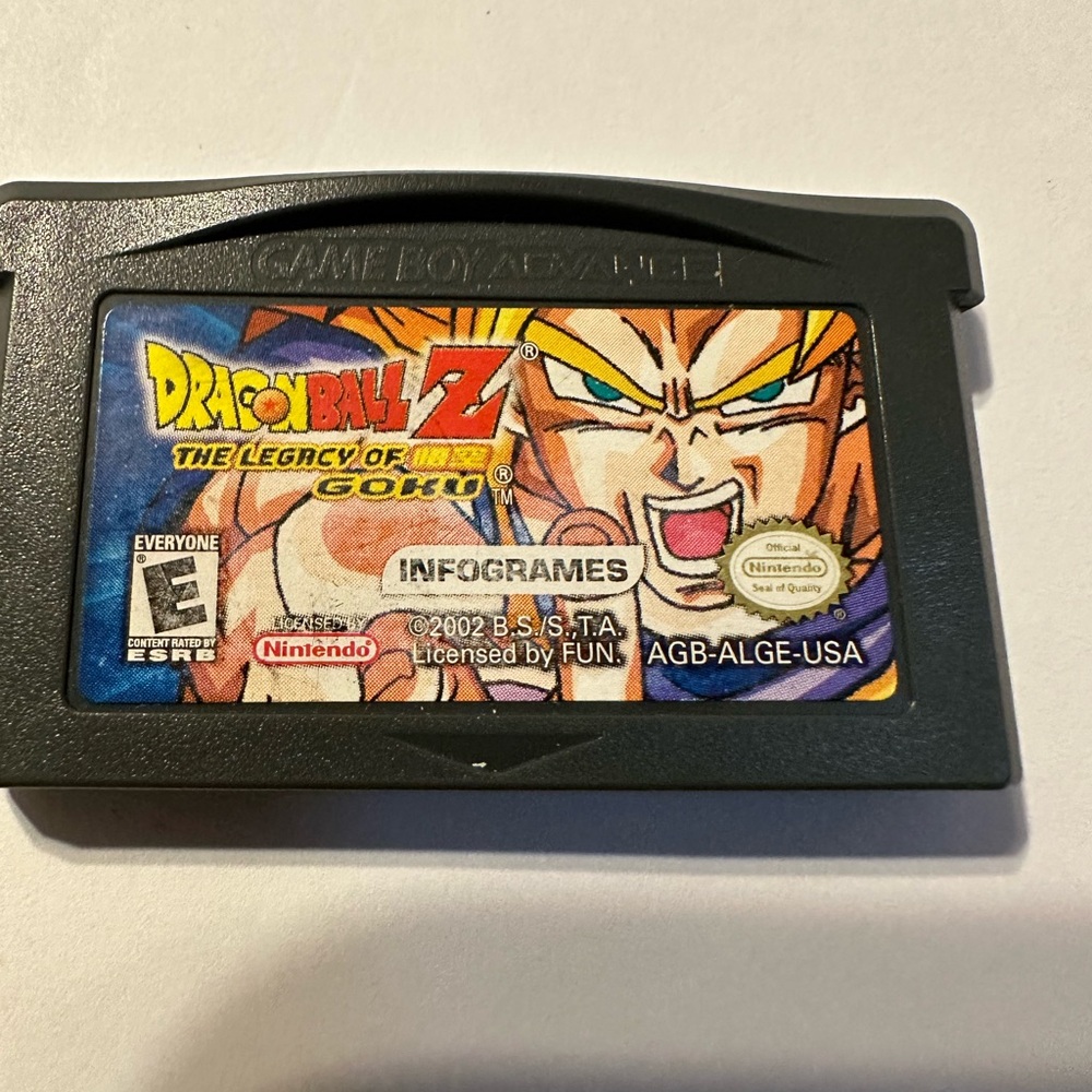Final Price Drop Nintendo Game Boy Advance Dragon Ball Z: The Legacy of Goku